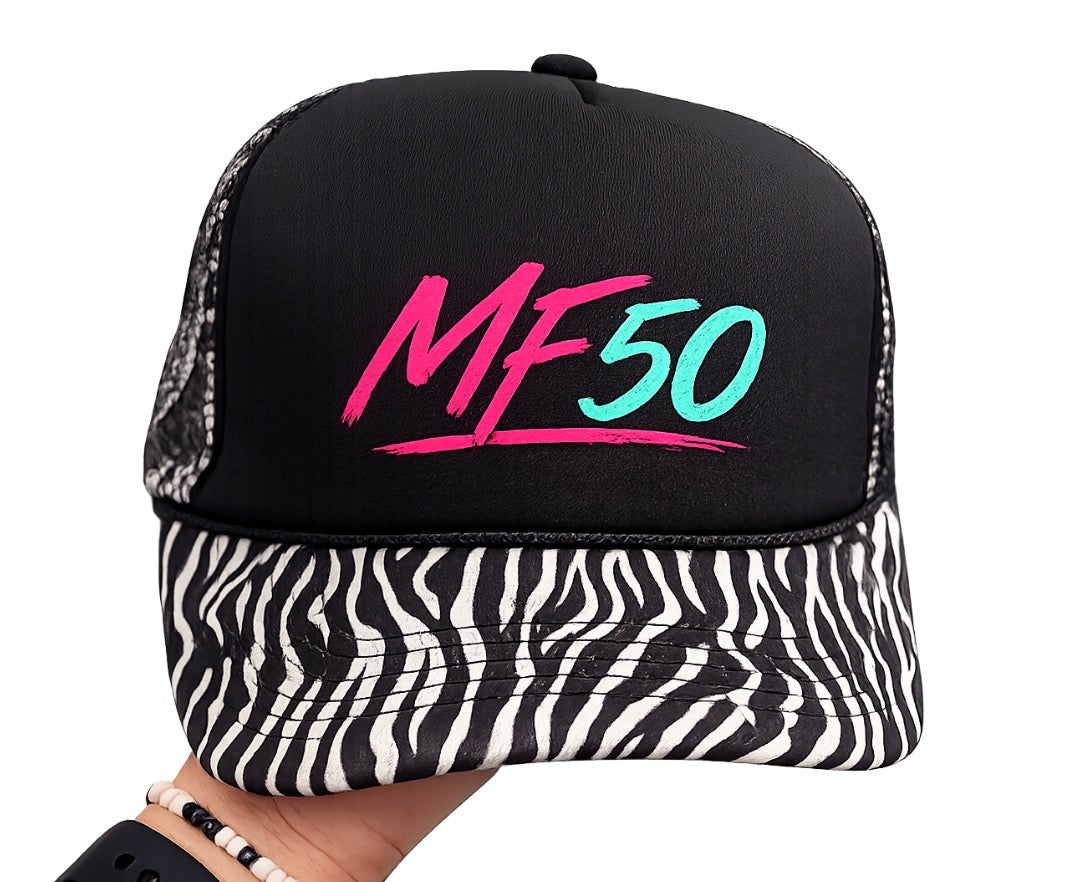 MF50 Signature Zebra Trucker Hat